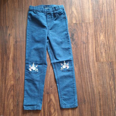 Dievčenské rifle lupilu 122/128 nové, lupilu,122