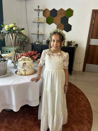 Šaty na prvé sväté prijímanie, 140