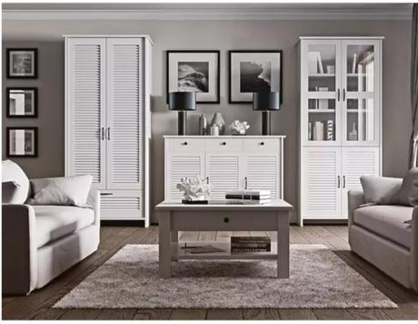 Konferencny stolik biely,