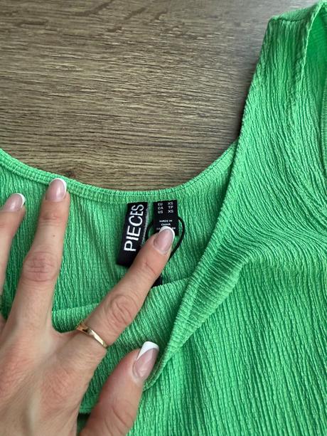 Zelene šaty l zn. pieces, xs