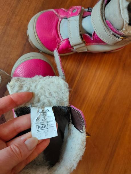 Rak zimné topánky, rak,28