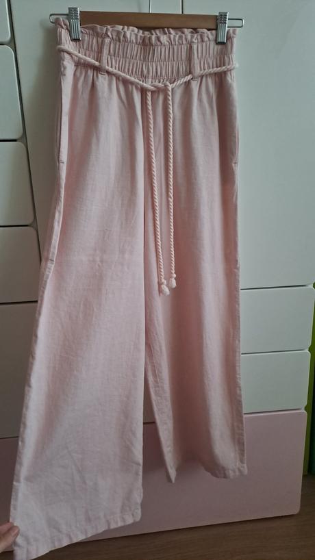 Letné široké nohavice h&m, h&m,xs