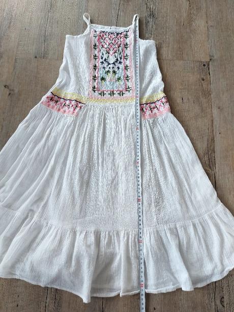 Vyšívané šaty zara, zara,122