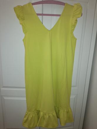 Neónové šaty reserved, reserved,l