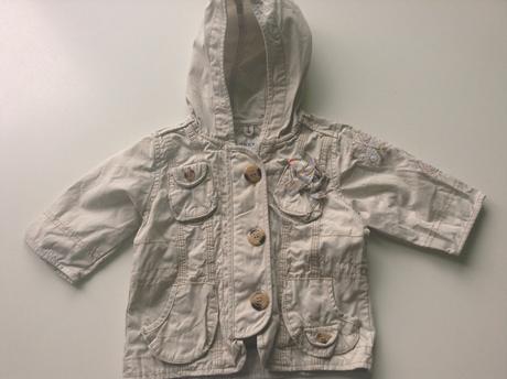 Motýliková  bundička - 3/6 mesiacov , next,68