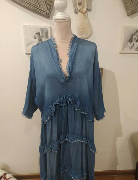 Riflové šaty, l / m / s / xl