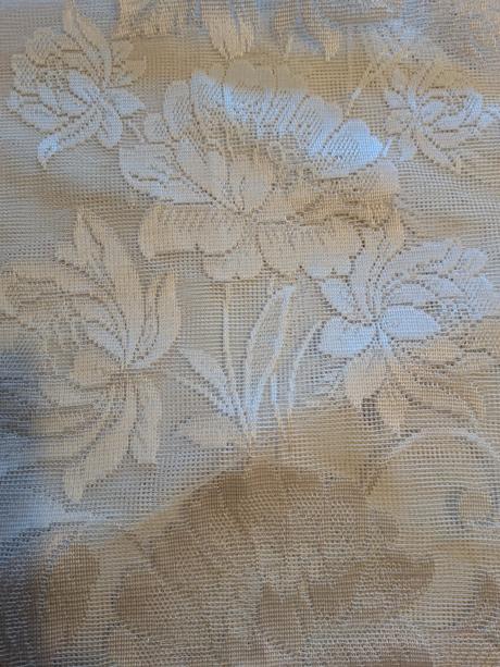 Krátka záclonka s vlnovkami, 