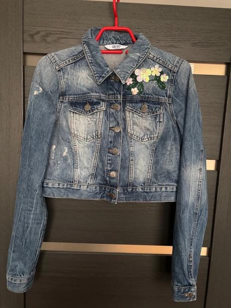 Liu jo rifľová bunda, liu jo,s