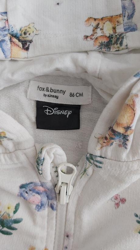 Mikina macko pu 86, fox & bunny,86