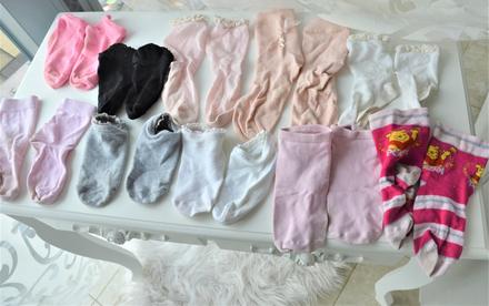 10 párov ponožiek-23/26, 23