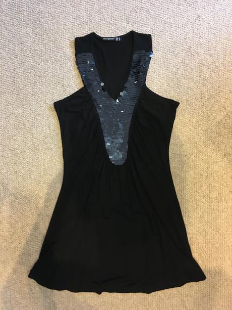 Damske tricko s flitrami, m