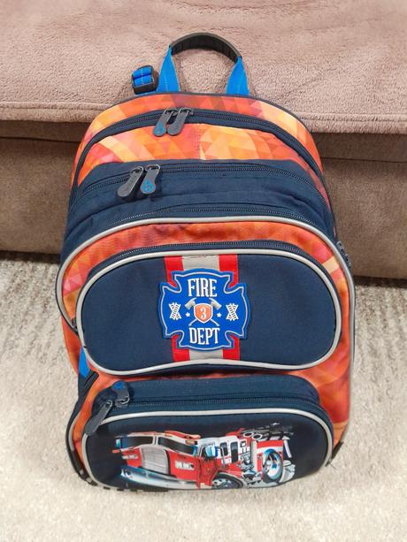 Školská taška topgal hasiči,