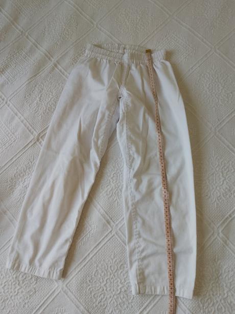 Karate kimono, pas, rukavice, 128