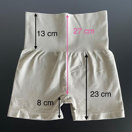 Rebrované vysoký pás cyklistické prekladané mikro, h&m,s