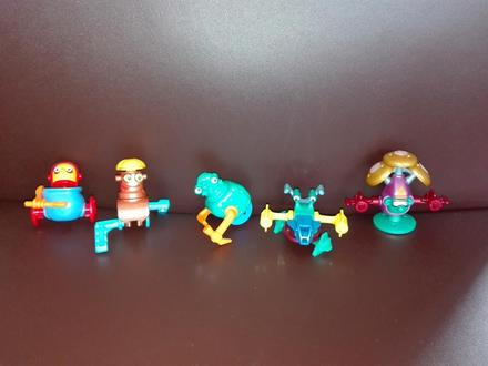 Kinder figúrky - roboti,