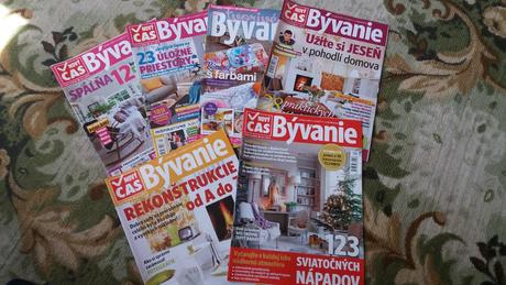 Casopisy o byvani ks 0,20c, 