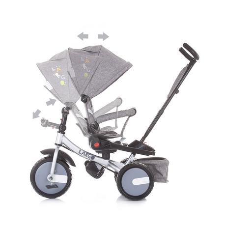 Detská otočná trojkolka,