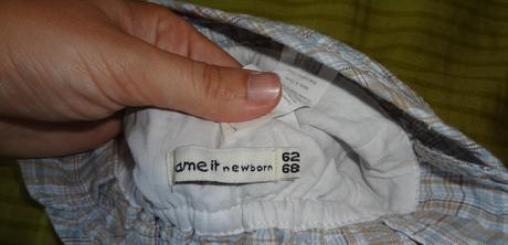 Letný klobúčik pre chlapčeka v.62-68, name it,62