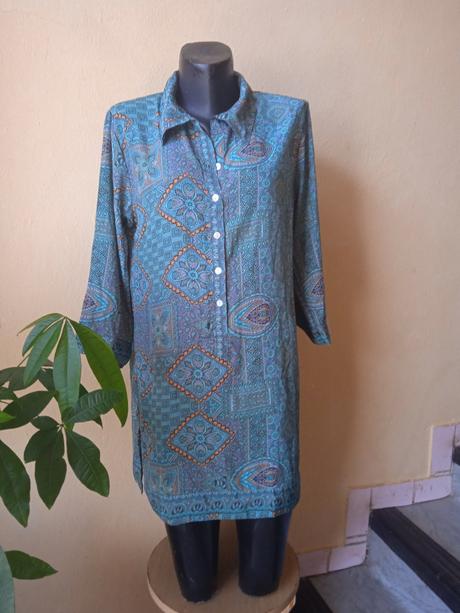 Hodvábna blúzka - m, m