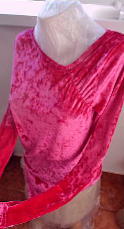 Elastické sexi body zamatové najtrendy s/l, m