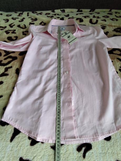 Úplne nová bledo ružová dámska košeľa beverly hill, m