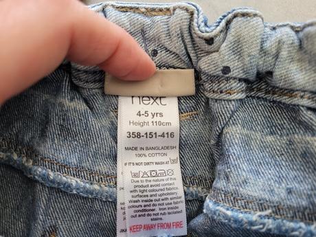 Rifľová sukňa next, next,110