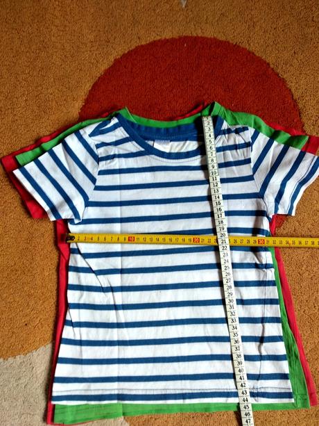 3ks detské letné tričká, 110