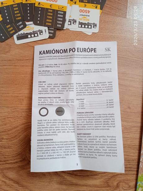 Kamiónom po európe, 