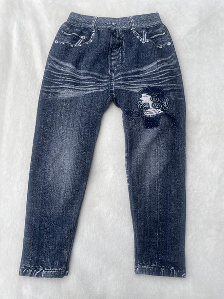 Legínky v riflovom vzhľade, 110