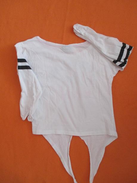 Biele triko s obrazkom macicky, vel. 146/152, 152