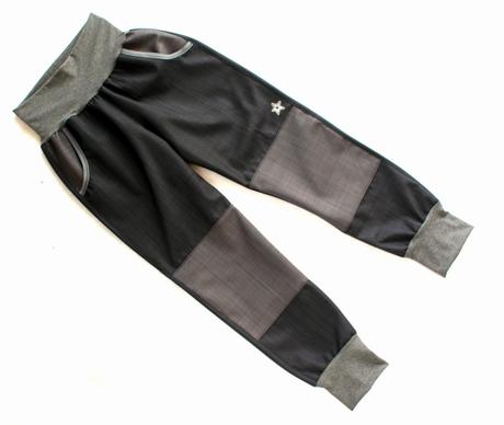 Uni, jarné softshellky s vreckami a kolenami, 104 - 152