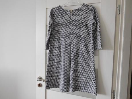 Šaty úpletové jemné kocky, s/m, s