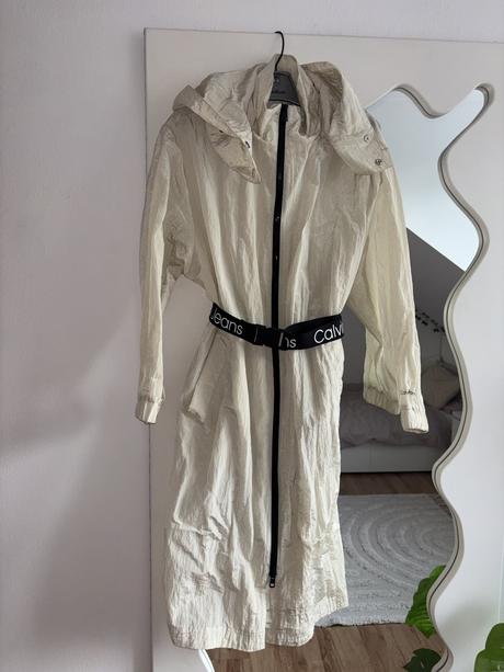 Oversized trenčkot calvin klein s, calvin klein,36 - s