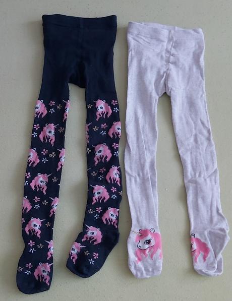 Pančuchy set jednorožce h&m 110/116, h&m,110