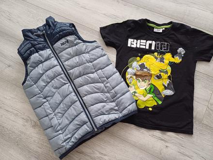 Vesta + tričko, 122–134