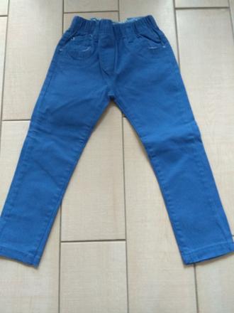 Modré nohavice s poštovným, 110