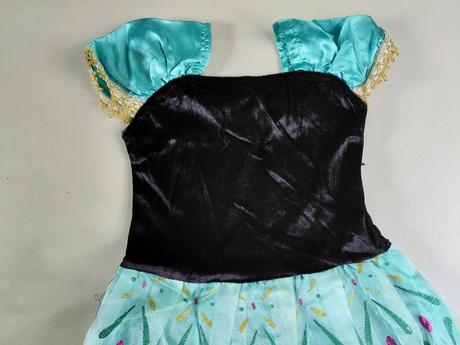 Novy,116/128 kostym frozen, anna šaty,6-8 r., 