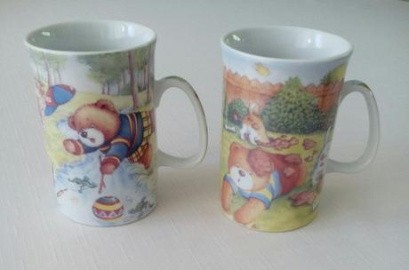 Detské hrnčeky s motívom medvedíkov, 