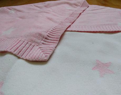 Ruzova hviezdickova deka mamas & papas, 