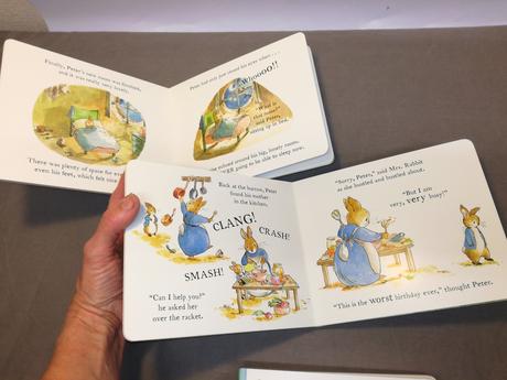 Peter rabbit tale x5 leporela nau22, 