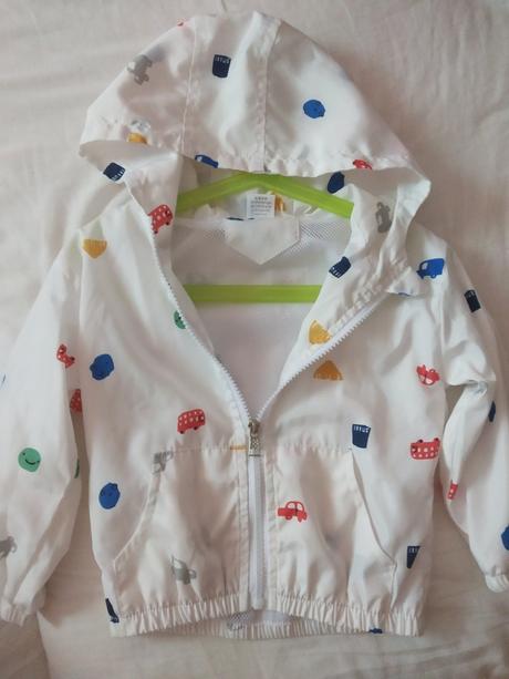 Predám detskú  vetrovku  len opratá, 92