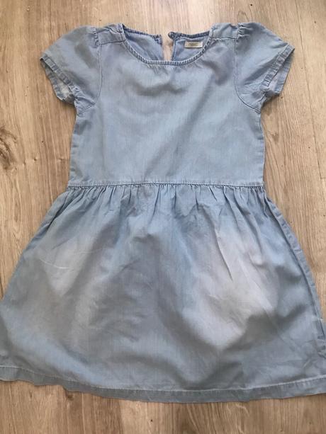 Šaty rifľové next 7 rokov, next,122