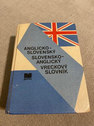 Anglicko-slovenský a slovensko-anglický vreckový s, 