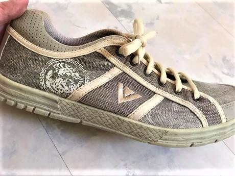 Naturálne ľanové tenisky, 43