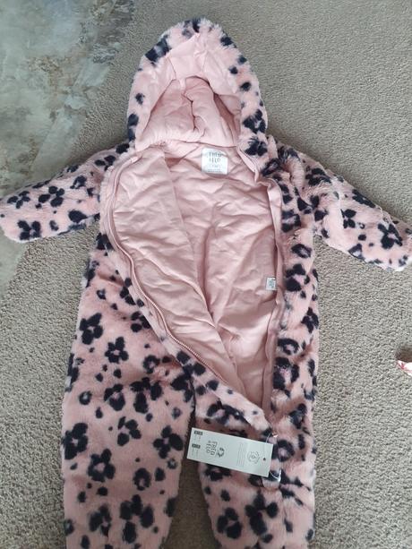 Zimný huňatý overal 86, f&f,86