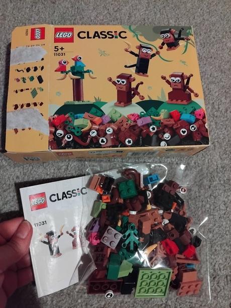 Lego classic opičky,