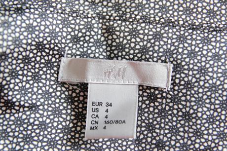 Krémovo čierny top, xs, xs