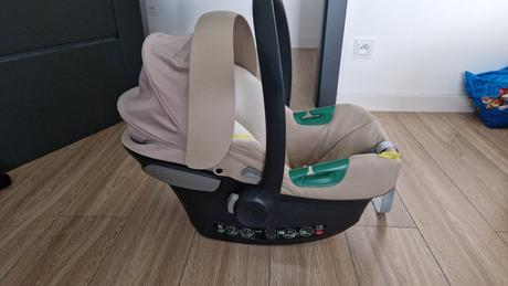 Cybex aton s2 i-size seashell beige 2023, cybex