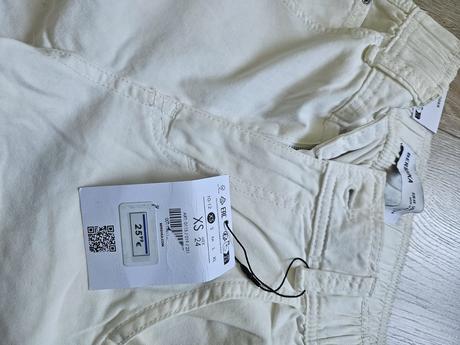 Biele letné nohavice bershka, bershka,xs
