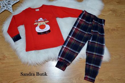 Vianočné modely pyžamiek pre celú rodinu, 80 - 188